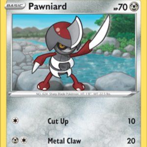 Pawniard pokemon  card